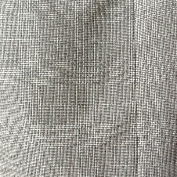 ANNE KLEIN Plaid Skirt Lined Tan Women’s Size 6 - Picture 3 of 7